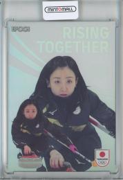 2024 TEAM JAPAN オフィシャルトレーディングカード WINTER OLYMPIANS  藤澤 五月 RISING TOGETHER/ホログラム版 25/75