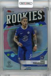2022-23 Topps Finest UEFA Club Competitions Chelsea Enzo Fernandez Rookies #FR-5 RC(ROOKIE YEAR!)