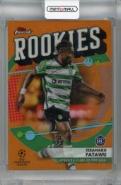 2022-23 Topps Finest UEFA Club Competitions Sporting Clube de Portugal Issahaku Fatawu Rookies Orange #FR-4 (パラレル版) RC(ROOKIE YEAR!) 24/25