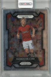 2023-24 Panini Prizm Premier League Manchester United Rasmus Hojlund Base #51