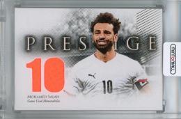 2022-23 Futera Unique World Football Egypt Mohamed Salah Prestige Relics #PS23 08/26