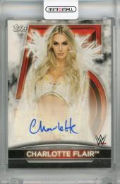 2021 Topps WWE Women’s Division  Charlotte Flair 5th Anniversary Championship Autographs #5A-CF 73/99