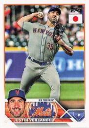 2023 Topps Japan Edition #21 Justin Verlander レギュラーカード