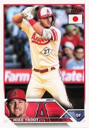 2023 Topps Japan Edition #27 Mike Trout レギュラーカード