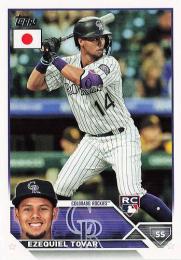 2023 Topps Japan Edition #47 Ezequiel Tovar レギュラーカード RC