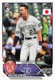 2023 Topps Japan Edition #51 Nolan Jones レギュラーカード RC