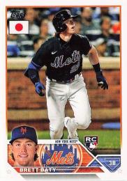 2023 Topps Japan Edition #88 Brett Baty レギュラーカード RC