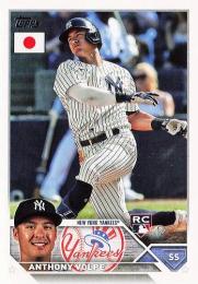 2023 Topps Japan Edition #112 Anthony Volpe レギュラーカード RC