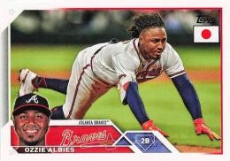 2023 Topps Japan Edition #113 Ozzie Albies レギュラーカード