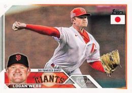 2023 Topps Japan Edition #116 Logan Webb レギュラーカード