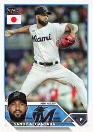 2023 Topps Japan Edition #136 Sandy Alcantara レギュラーカード