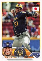 2023 Topps Japan Edition #167 Freddy Peralta レギュラーカード