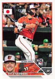 2023 Topps Japan Edition #172 Kyle Stowers レギュラーカード RC