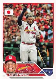 2023 Topps Japan Edition #173 Yadier Molina レギュラーカード