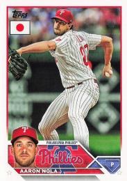 2023 Topps Japan Edition #191 Aaron Nola レギュラーカード レギュラーカード