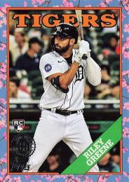 2023 Topps Japan Edition #88B-4 Riley Greene インサートカード 1988 Topps Cherry Tree RC