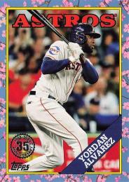 2023 Topps Japan Edition #88B-15 Yordan Alvarez インサートカード 1988 Topps Cherry Tree