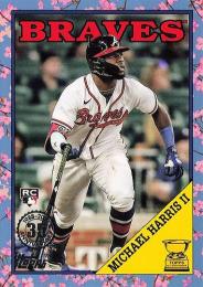 2023 Topps Japan Edition #88B-24 Michael Harris II インサートカード 1988 Topps Cherry Tree RC