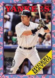 2023 Topps Japan Edition #88B-27 Hideki Matsui インサートカード 1988 Topps Cherry Tree