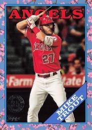 2023 Topps Japan Edition #88B-31 Mike Trout インサートカード 1988 Topps Cherry Tree