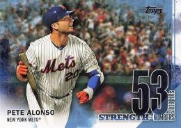 2023 Topps Japan Edition #SS-4 Pete Alonso インサートカード Strength in Numbers