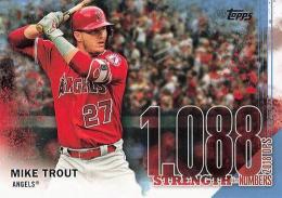 2023 Topps Japan Edition #SS-6 Mike Trout インサートカード Strength in Numbers