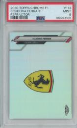 2020 Topps Chrome Formula 1 Racing  Scuderia Ferrari Base/Team Logos/Refractor/#119 【PSA9】