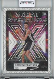 2023-24 Panini Donruss  Victor Wembanyama Great X-Pectations RC #10