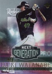 2018 BBM ルーキーエディション #NG12 渡邉大樹(ヤクルト) NEXT GENERATION インサートカード