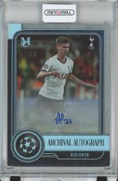 2019-20 Topps Museum Collection UEFA Champions League Soccer  Juan Foyth Archival Autographs 61/99