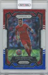 2023-24 PANINI PRIZM PREMIER LEAGUE Andy Robertson Red White and Blue