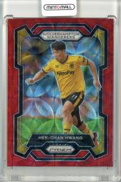 2023-24 Panini Prizm Premier League  Hee-Chan Hwang #206 Choice Red Prizm 14/30