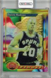 1993-94 Topps Finest San Antonio Spurs Dennis Rodman Refractors #173 SP(パラレル版)