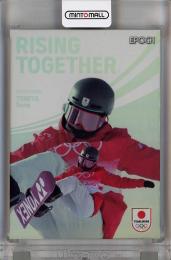 EPOCH TEAM JAPAN WINTER OLYMPIANS 2024  冨田せな RISING TOGETHER ホログラム版 04/75