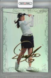 2022 EPOCH JLPGA TOP PLAYERS  仲宗根澄香 デコモリシグネチャー ゴールド 10/50