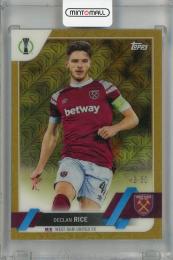 2022-23 Topps UEFA Japan Edition West Ham United FC Declan Rice  Gold #41(パラレル版) 46/50