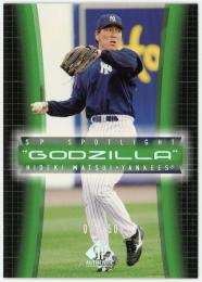 2003 SP Authentic Spotlight Godzilla #HM10 Hideki Matsui 032/500