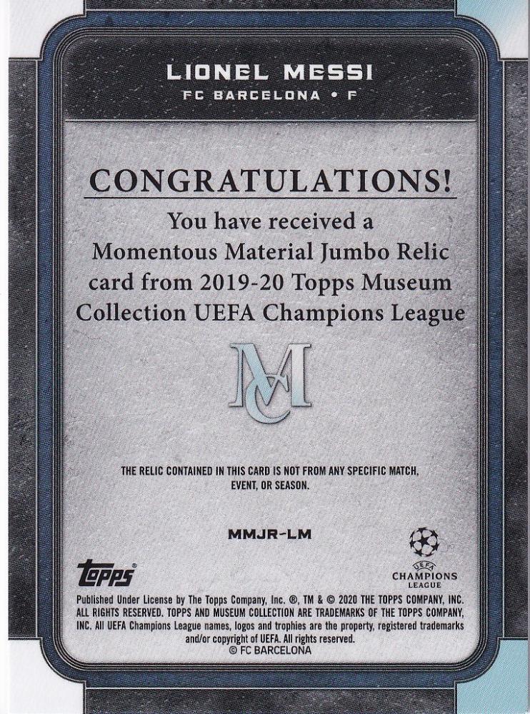 ミントモール / MINT 浦和店 / 2019-20 Topps Museum Collection UEFA
