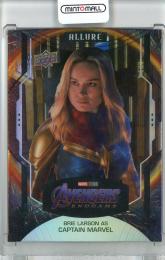 2022 Upper Deck Marvel Allure Brie Larson as Captain Marvel Base/High Series/Portal/#150