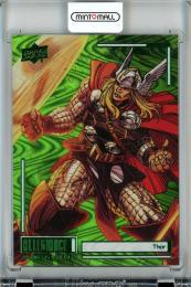 2023 Upper Deck Marvel Allegiance: Avengers vs X-Men Thor Base/Green Reality/#C75【96/249】