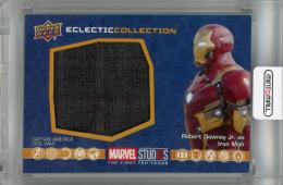 2019 Upper Deck Marvel Studios The First Ten Years Iron Man Eclectic Collection Relics #EC36 ※傷・白かけあり