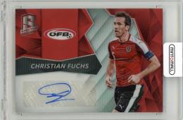 2016 Panini Spectra Christian Fuchs Signatures Red Parallels【41/65】 Austria