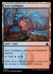 【RVR】【ENG】【Foil】《イゼットのギルド門/Izzet Guildgate》