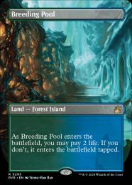 繁殖池/Breeding Pool　4枚セット　ボーダーレス　英語 ミントモール / MINT GAMES MTG(東日本橋) / 【RVR】【ENG