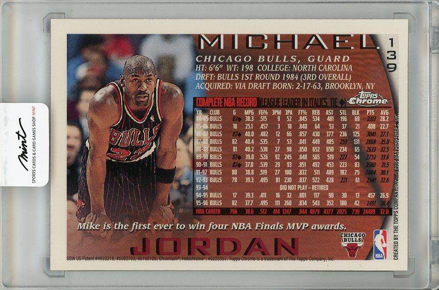 topps 1996 マイケルジョーダンMichael Jordan