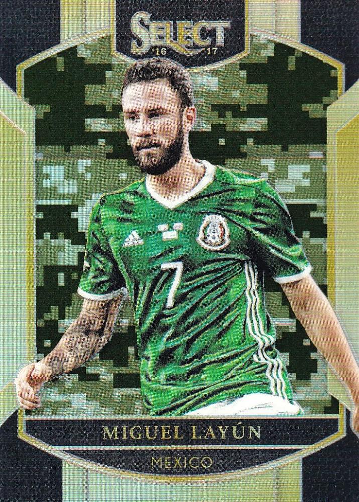 ミントモール Mint 浦和店 16 17 Panini Select Mexico Miguel Layun Terrace Base Camoパラレル版 18