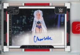 2024 PANINI THREE COUNT WWE Charlotte Flair Timeless Moments Autographs Horizontal/#TH-CFL【52/75】 WWE