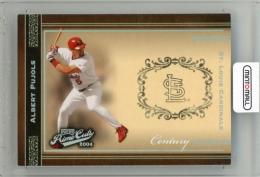 2004 PLAYOFF Prime cuts  Albert Pujols Century #3【035/100】 St.Louis Cardinals