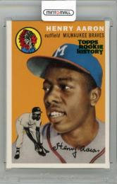 2018 TOPPS Archives Henry Louis Aaron Rookie History #128【37/99】 Milwaukee Brewers