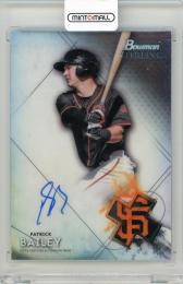 2021 Bowman Sterling Patrick Bailey Prospect Autographs San Fransisco Giants